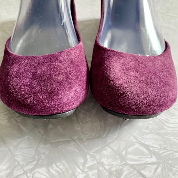 Born Shoes Born Eggplant Suede Stowaway Flats 65 Poshmark